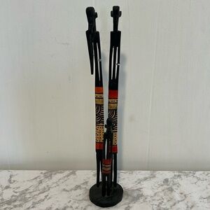 African Masai Figures Hand Carved Sculpture